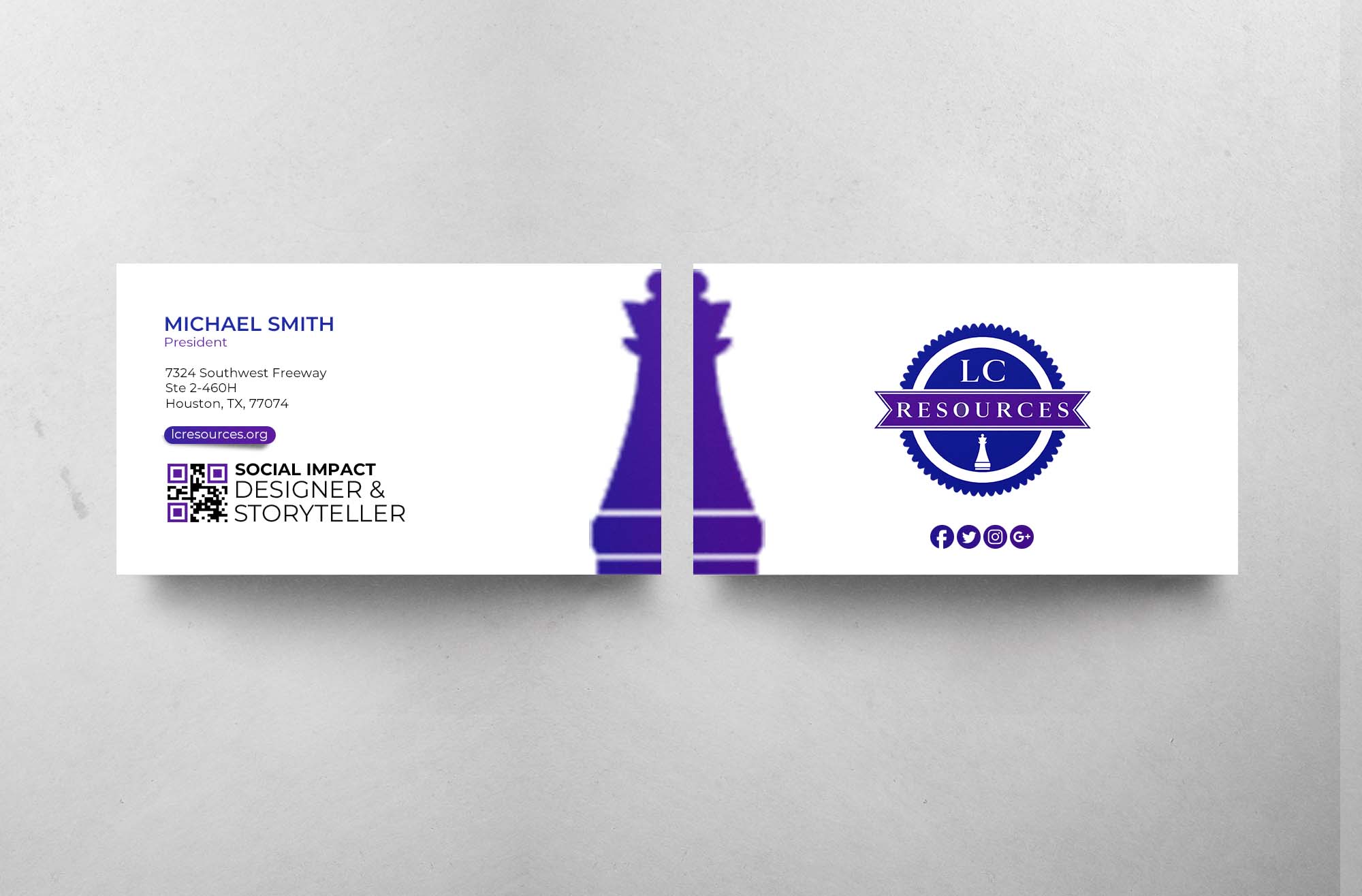 Business Card Design by chandrayaan.creative for LC Resources | Design #27963712
