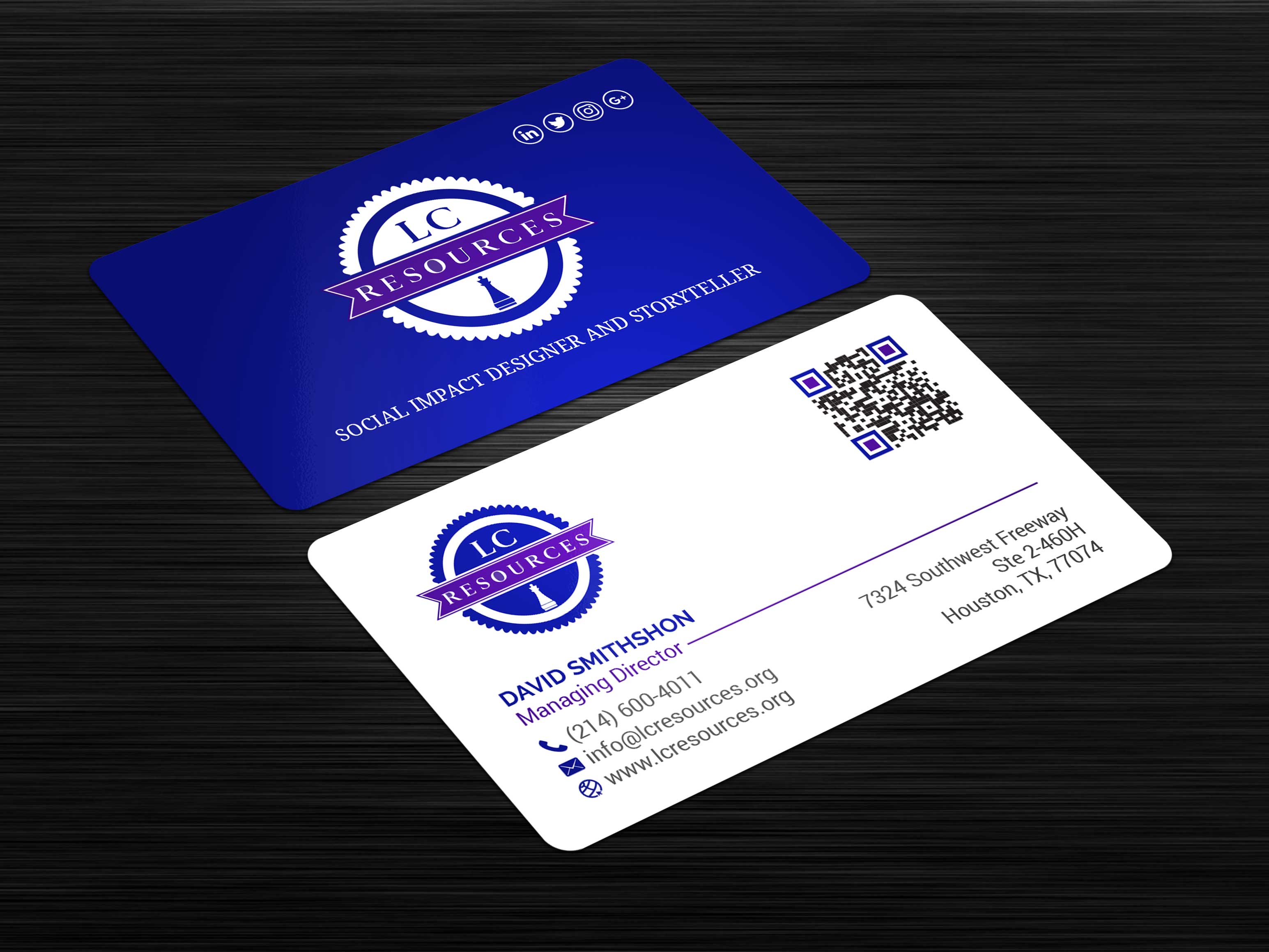 Business Card Design by R.design for LC Resources | Design #27962381