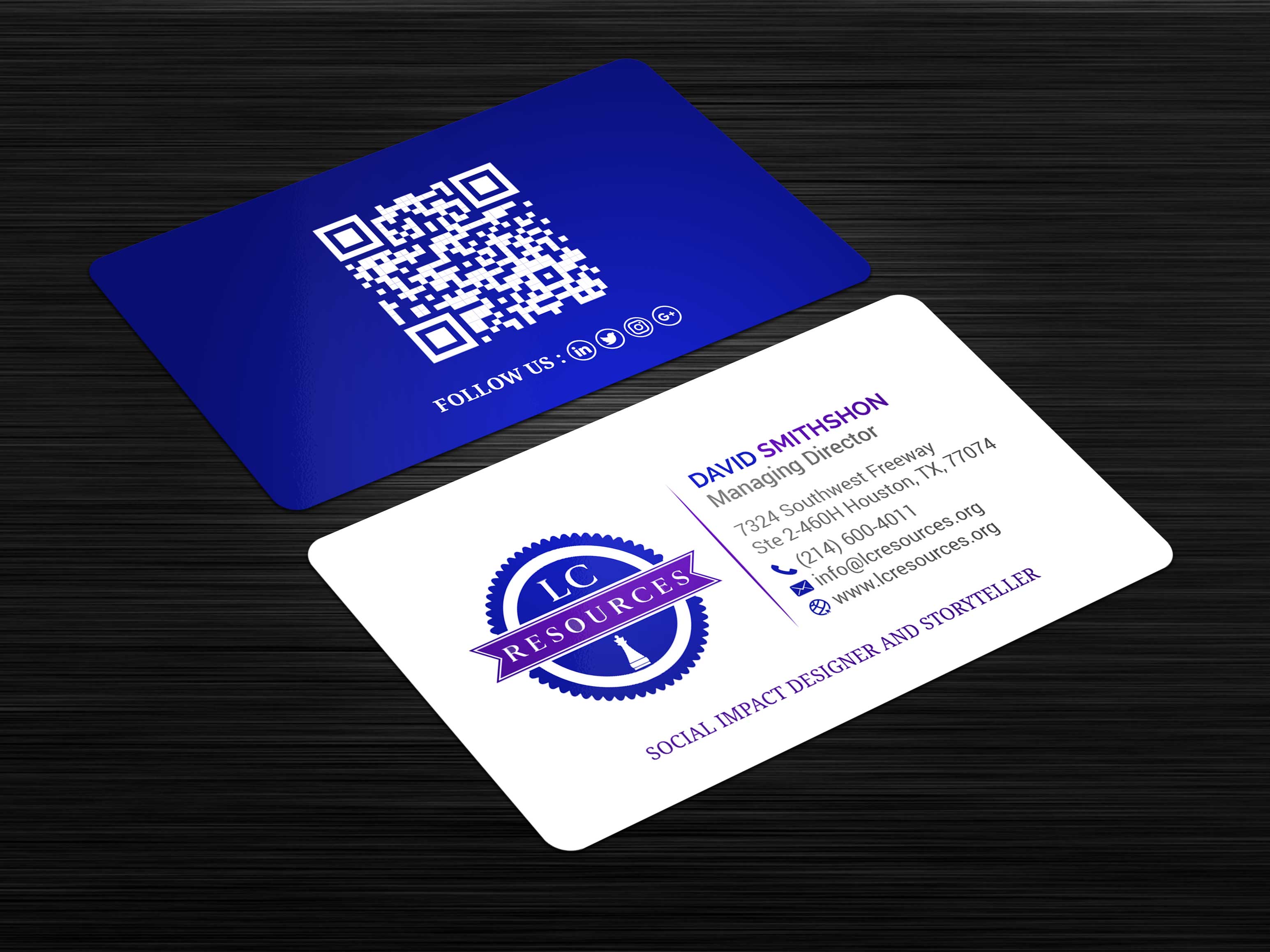 Business Card Design by R.design for LC Resources | Design #27962460
