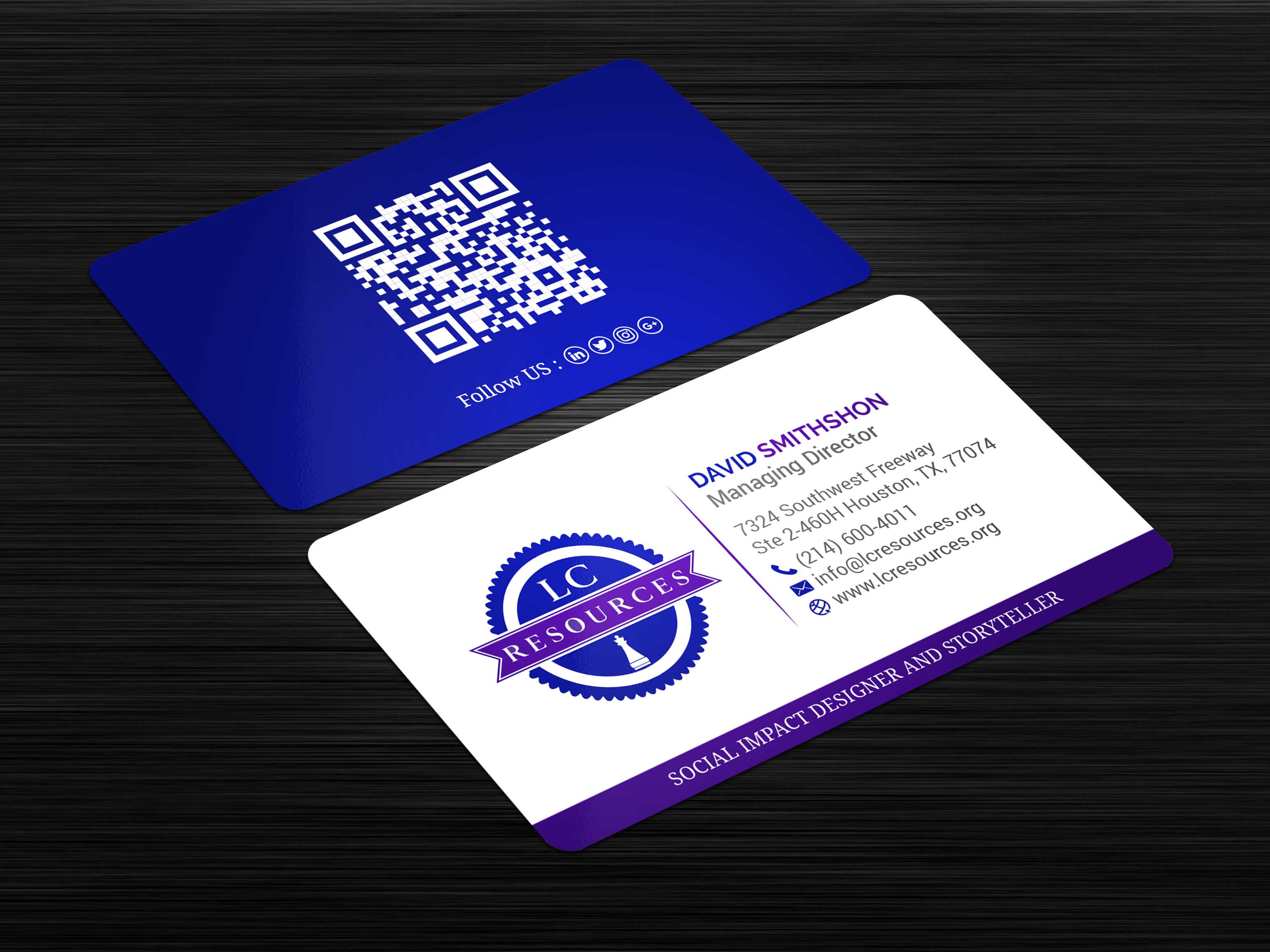 Business Card Design by R.design for LC Resources | Design #27962476