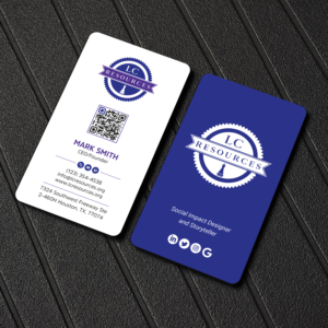 Business Card Design by Uttom 2 for LC Resources | Design: #27966650