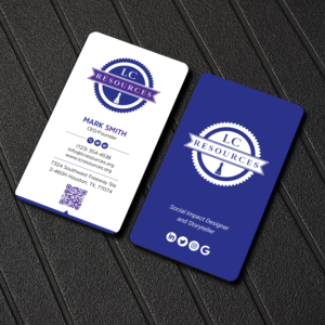 Business Card Design by Uttom 2 for LC Resources | Design: #27966653