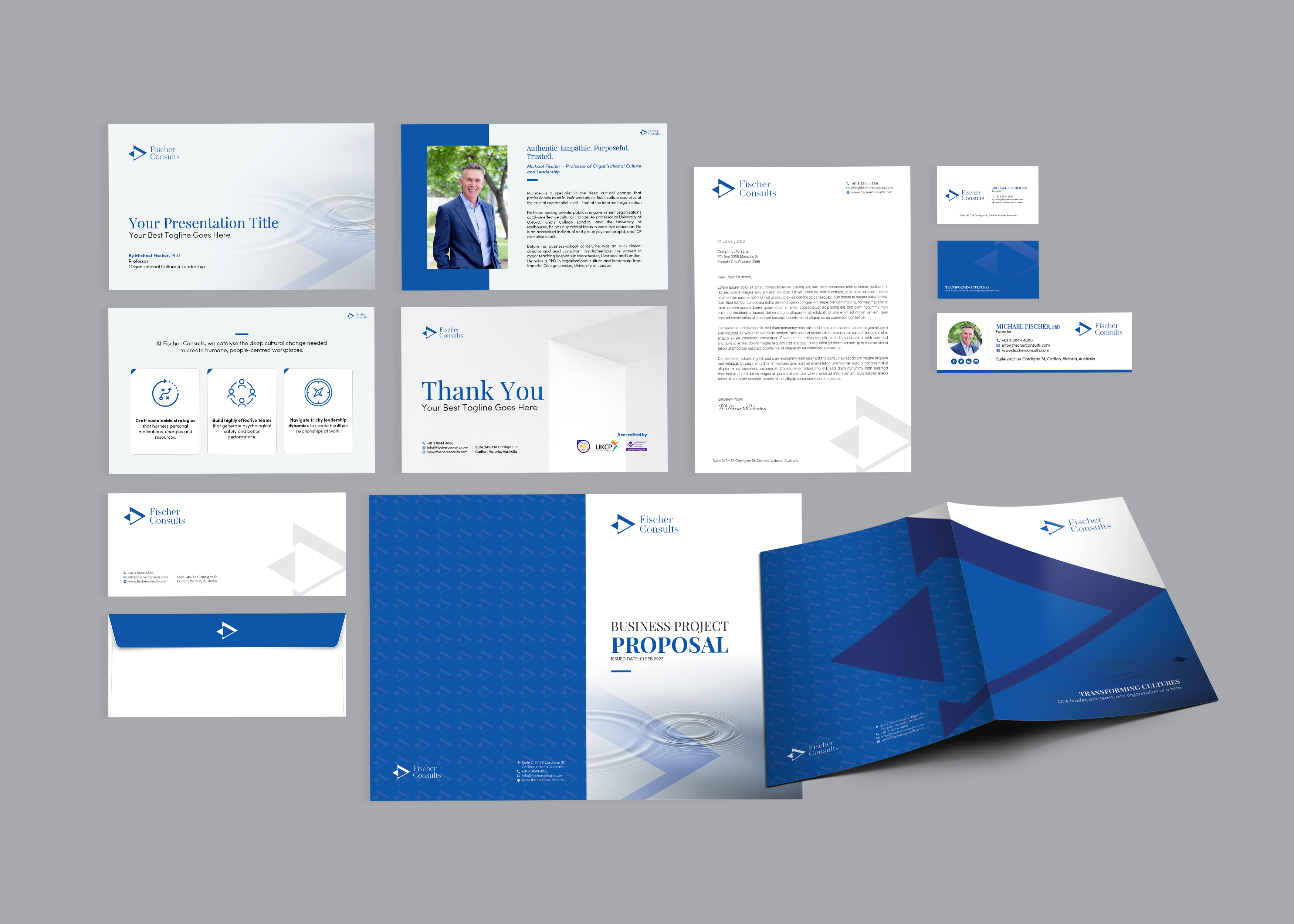 Design de Papeterie par OxonoArt pour Fischer Consults | Design #28068841