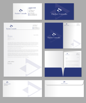 Stationery Design by LAXMI DESIGNHUB for Fischer Consults | Design: #27963759