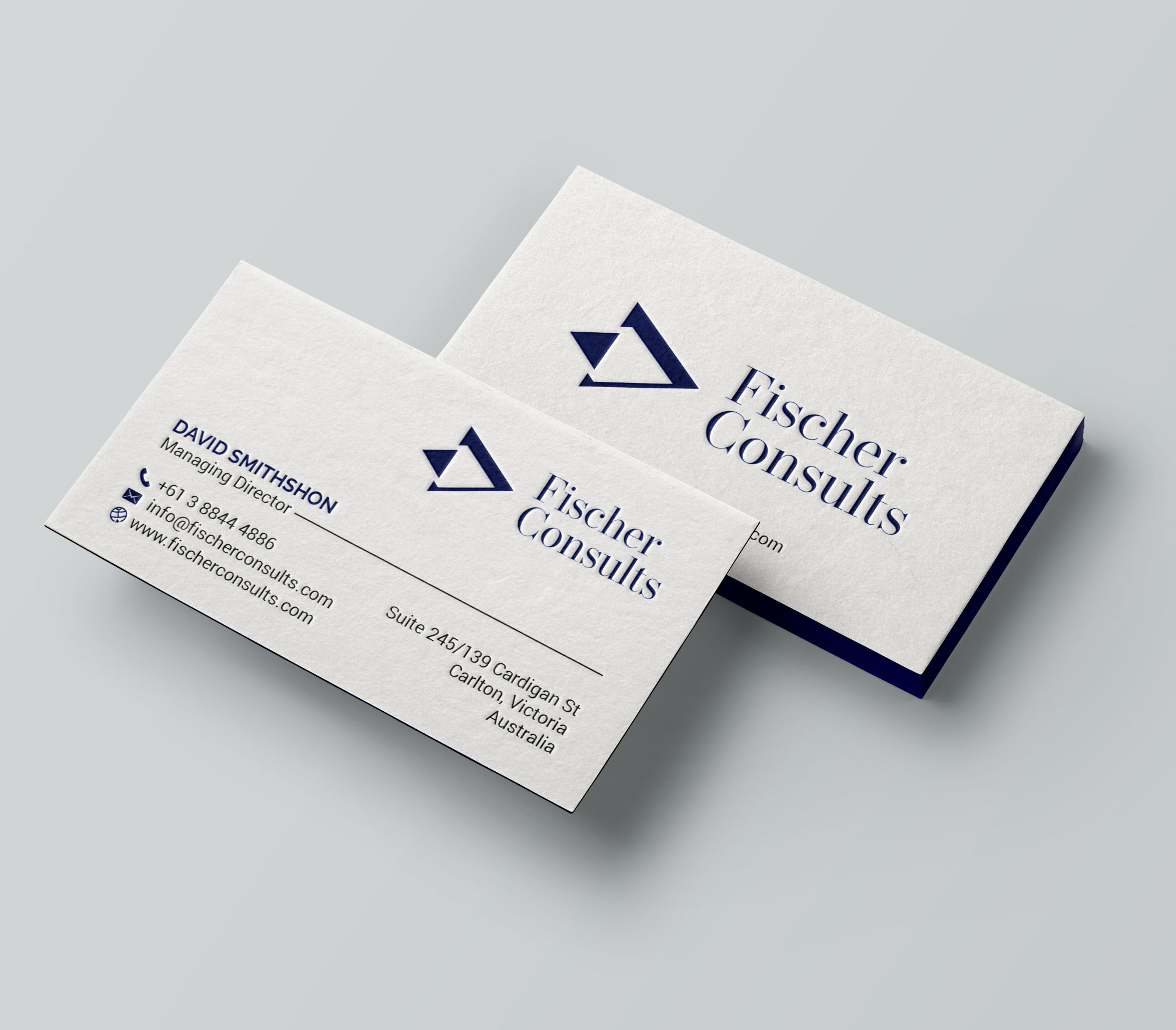 Stationery Design by R.design for Fischer Consults | Design #27964296