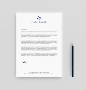 Stationery Design by R.design for Fischer Consults | Design: #27996789