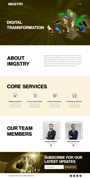 Web Design by VC for this project | Design #27975962