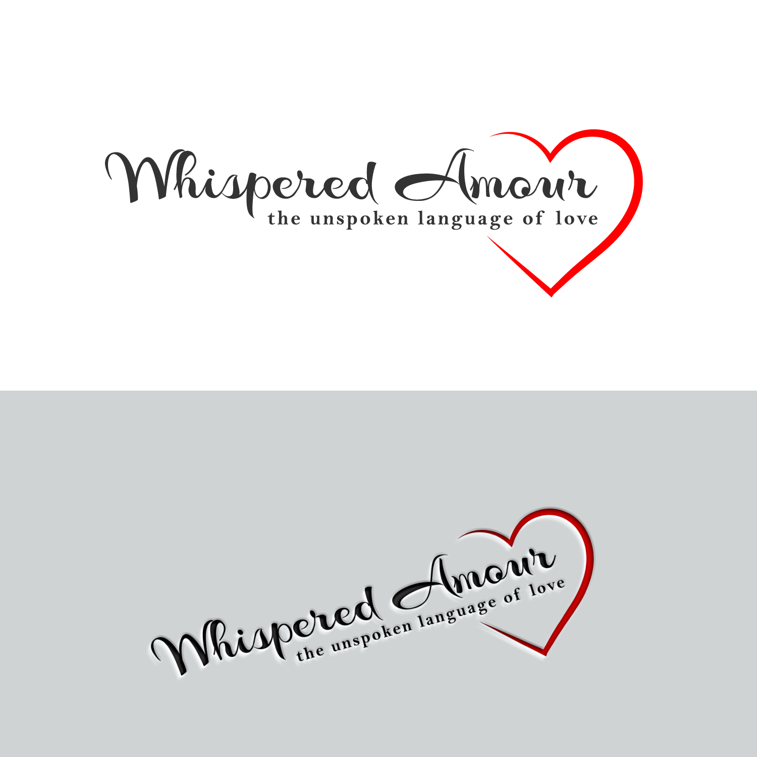 Logo Design by Md Sakhawat Hosssain for Whispered Amour | Design #27989608