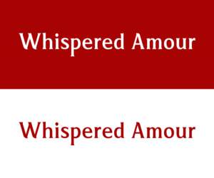 Logo Design by Vector.Doctore for Whispered Amour | Design: #27984522