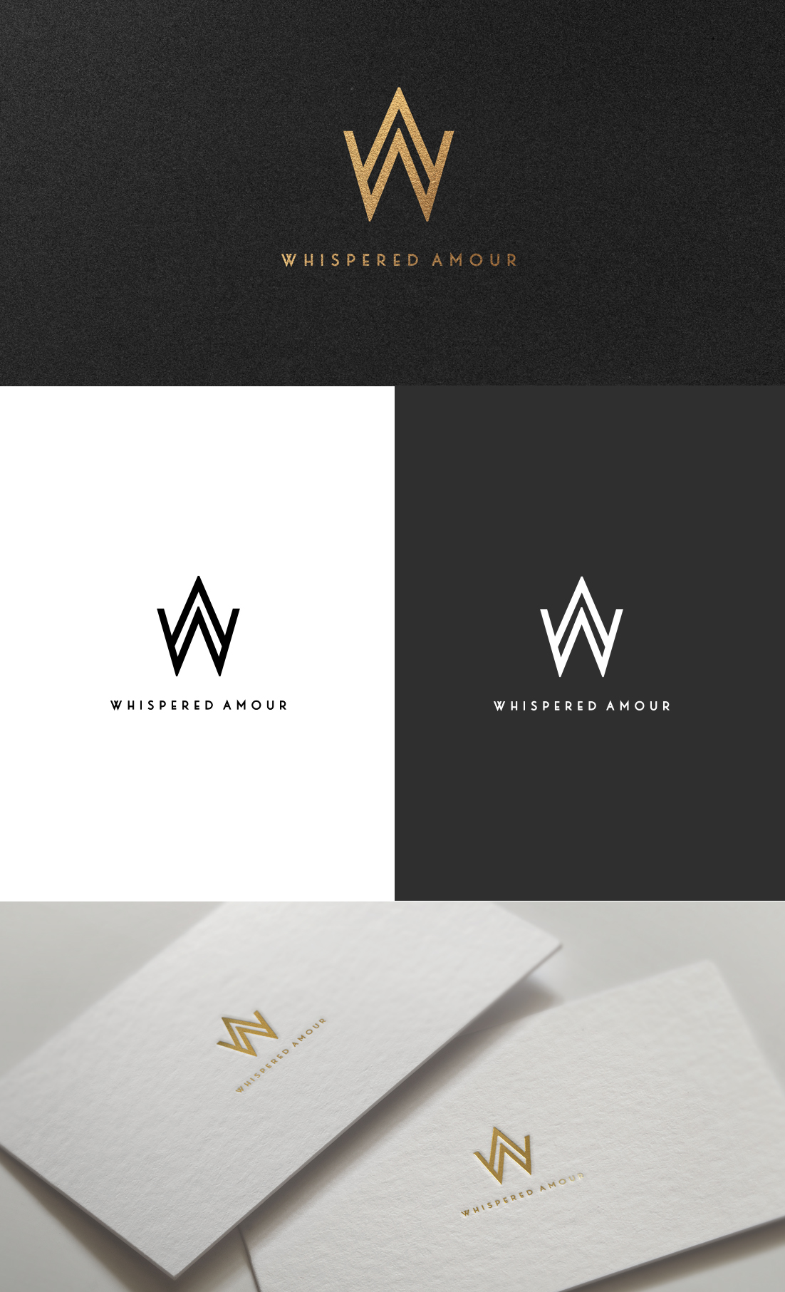 Logo Design by GLDesigns for Whispered Amour | Design #27964840