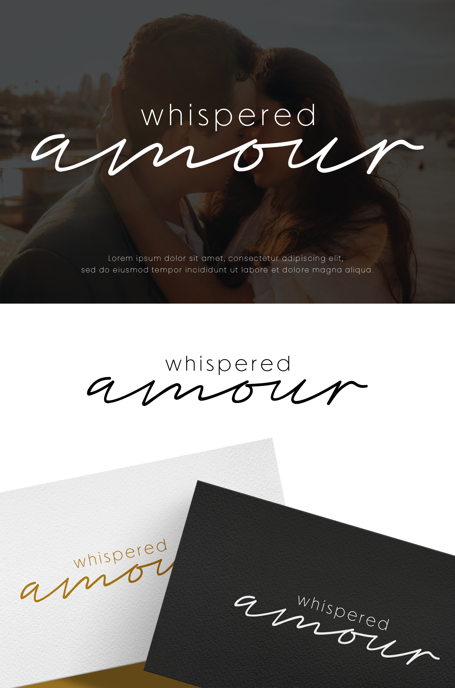 Logo Design by designbysy for Whispered Amour | Design #27969065
