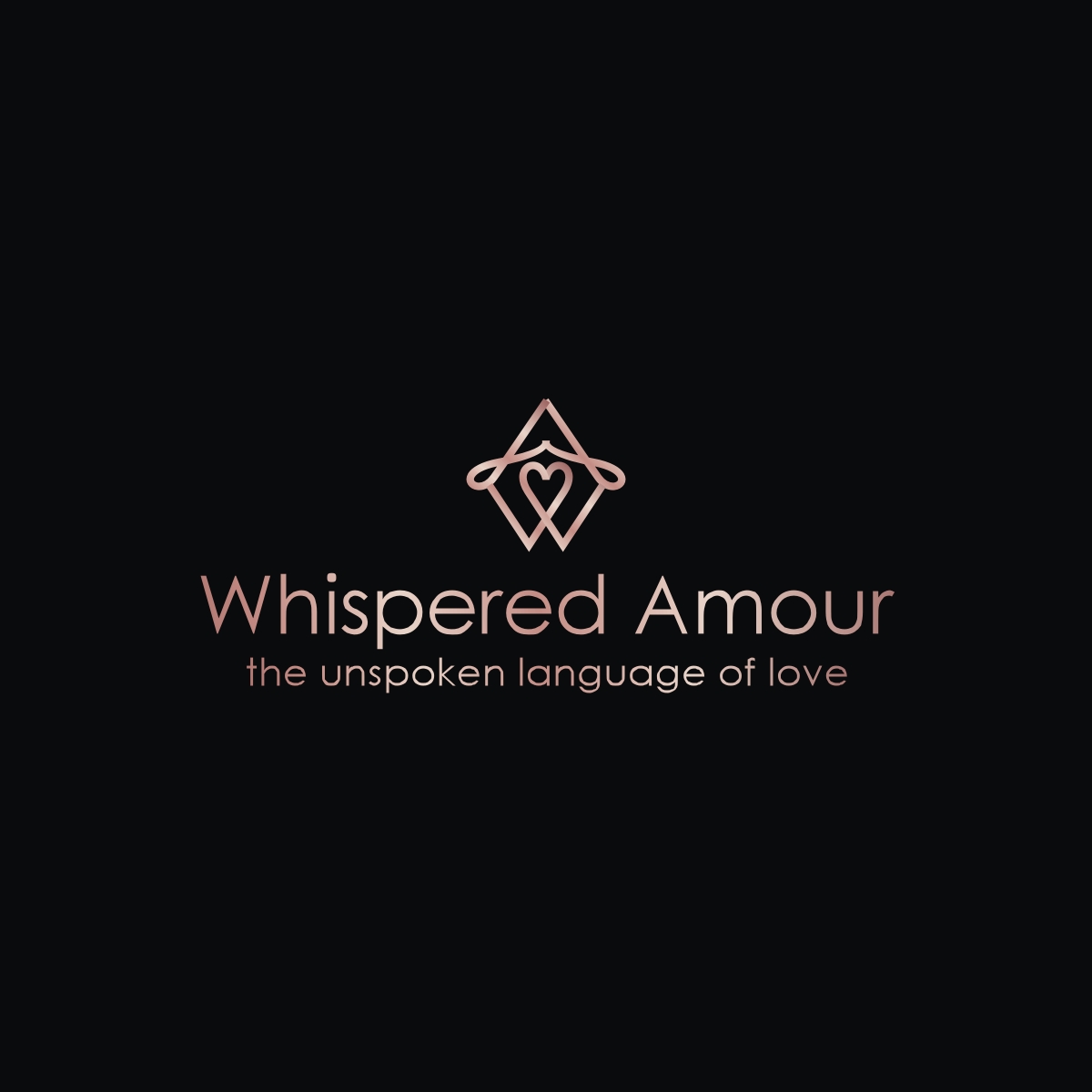Logo Design by N83touchthesky for Whispered Amour | Design #27966573