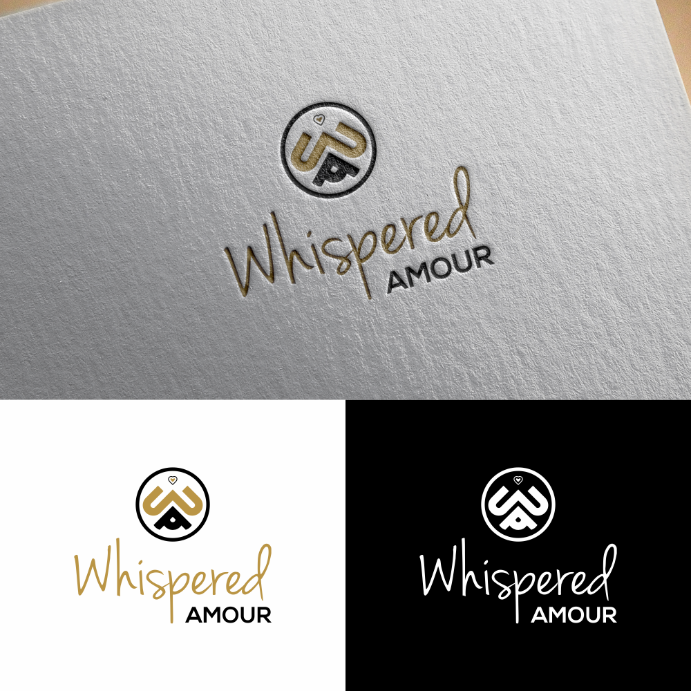 Logo Design by aqilazhifara for Whispered Amour | Design #27986638