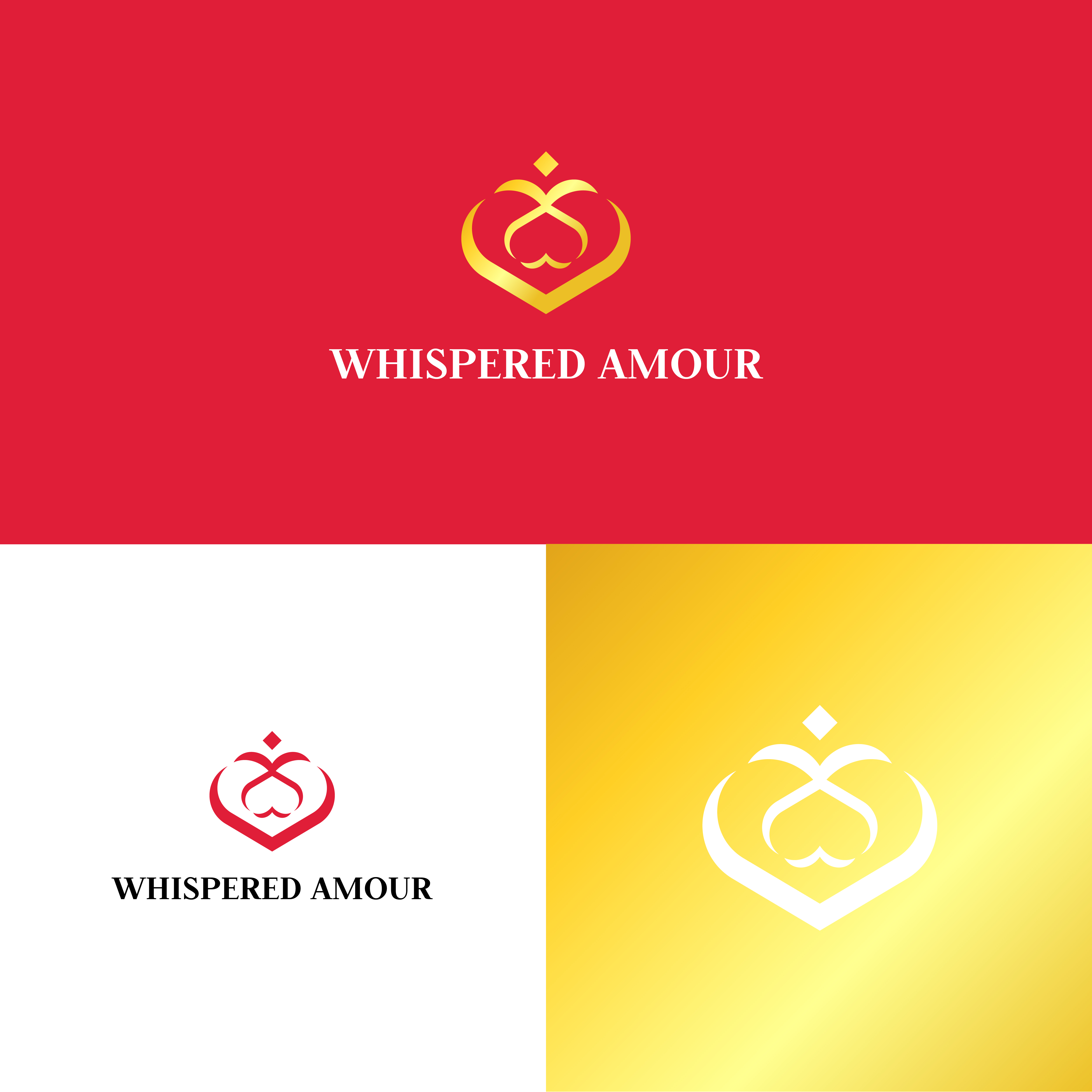 Logo Design by A.R.D.P for Whispered Amour | Design #28001159