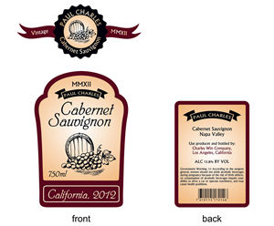 Label Design by tatijanam for Charles Wine Company | Design: #3203441
