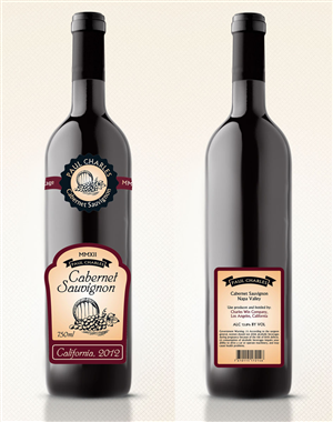 Label Design by tatijanam for Charles Wine Company | Design: #3203443