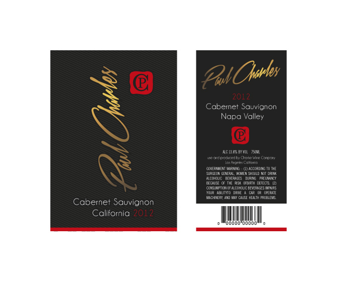 Label Design by bdk1976 for Charles Wine Company | Design #3220993