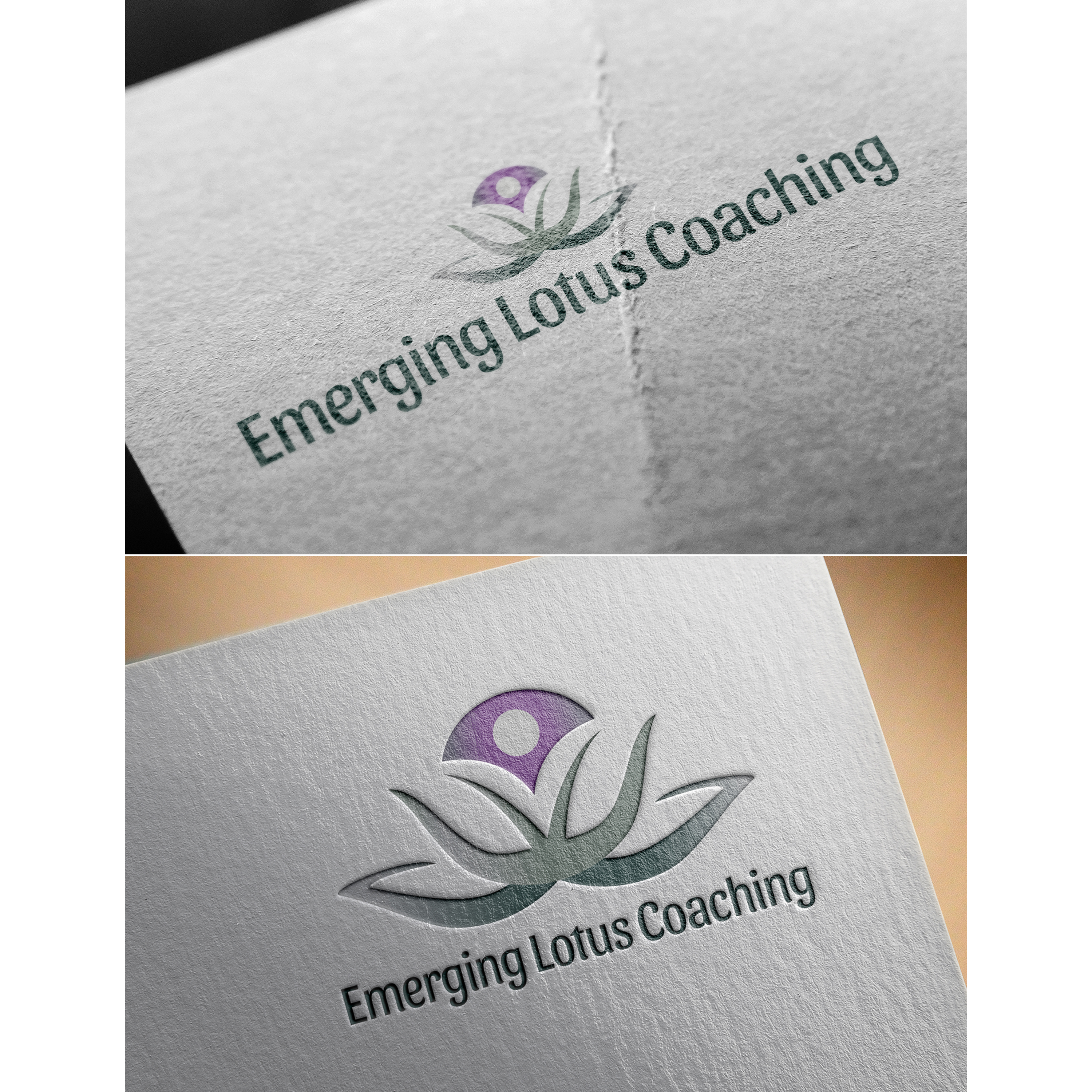 Logo Design by erik_widiarmoko for Emerging Lotus Coaching, LLC | Design #27967032