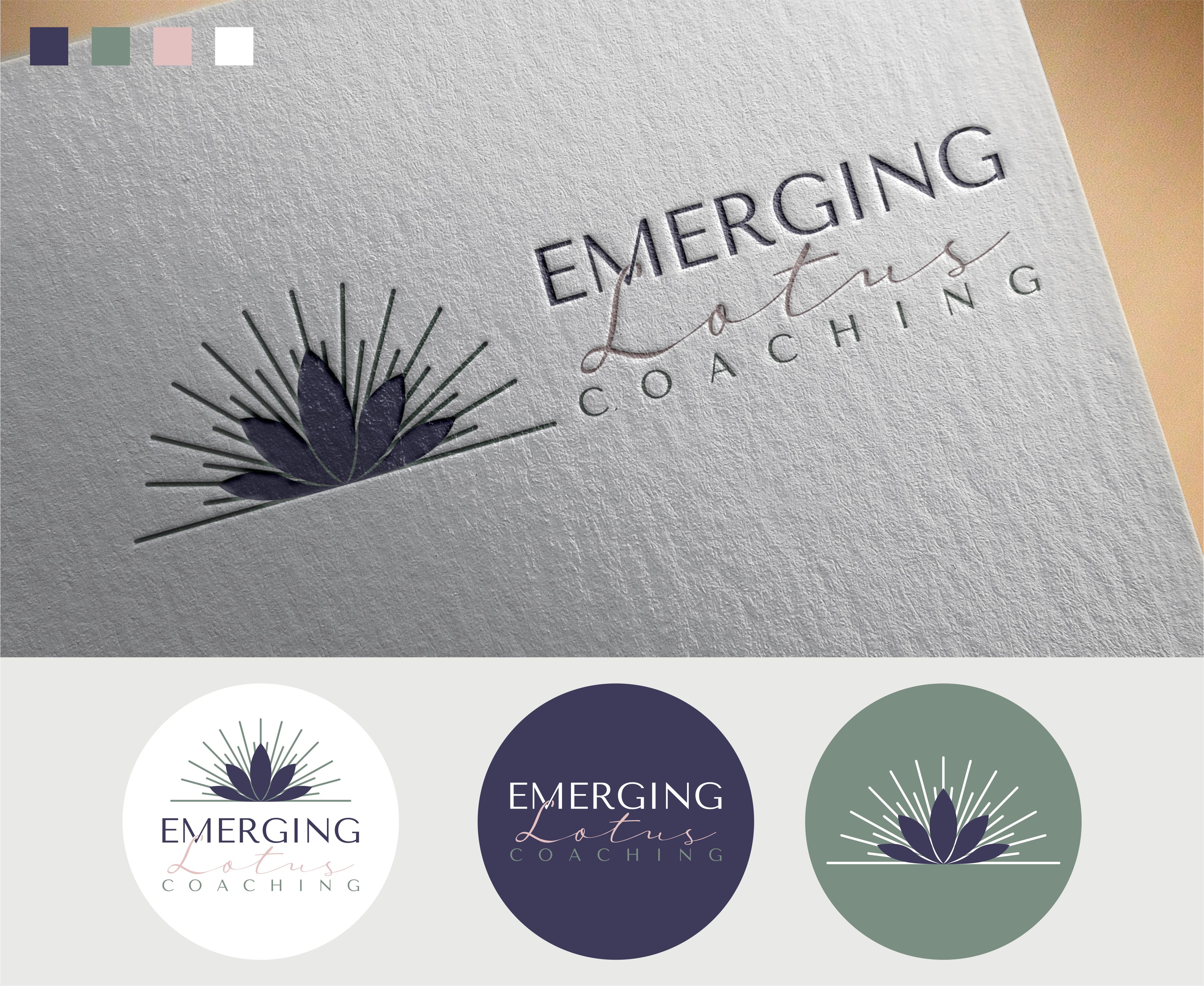 Logo-Design von vta für Emerging Lotus Coaching, LLC | Design #27967920