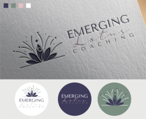 Logo Design by vta for Emerging Lotus Coaching, LLC | Design: #28018719