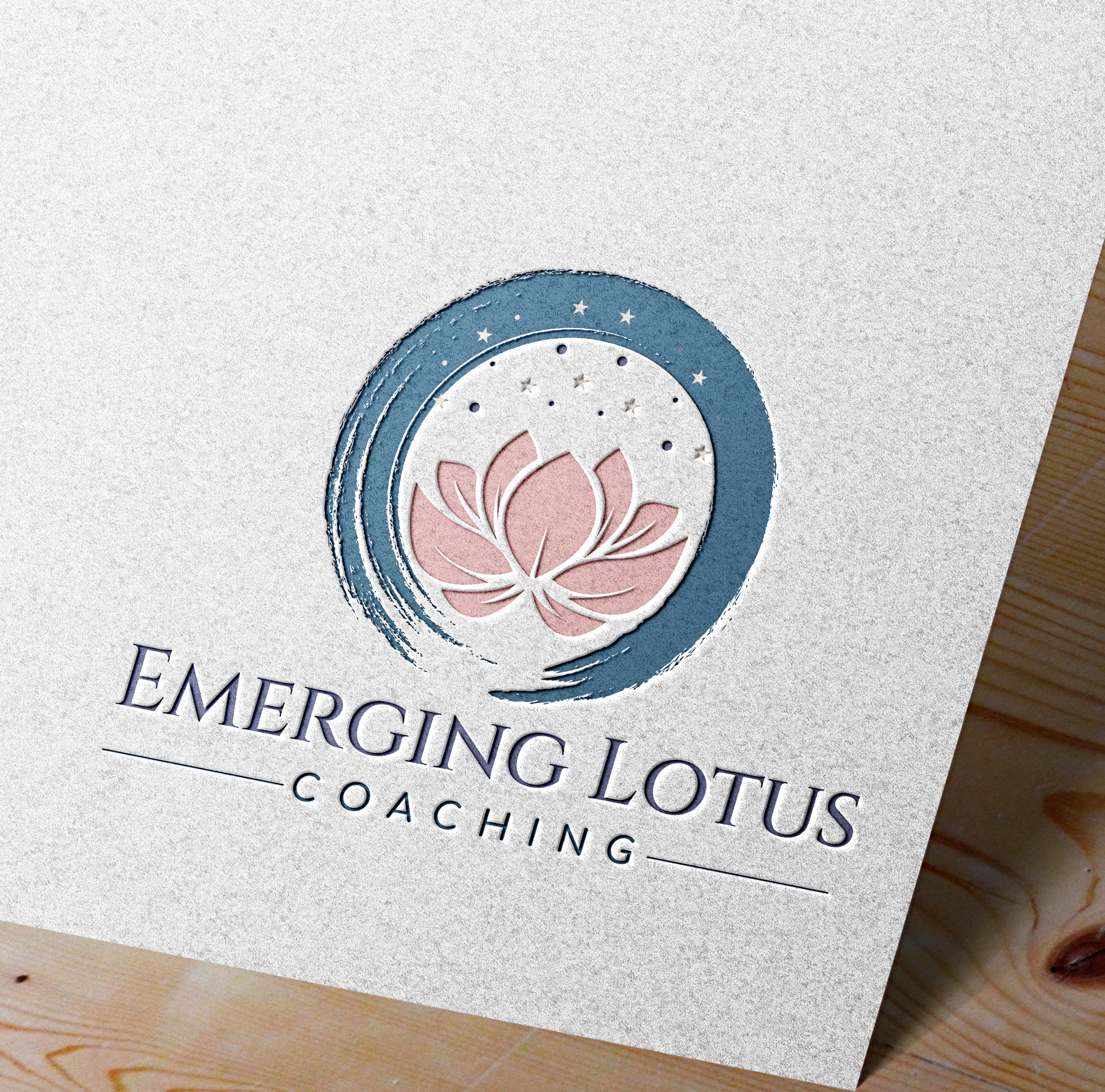 Logo Design by Aaaron for Emerging Lotus Coaching, LLC | Design #27970744