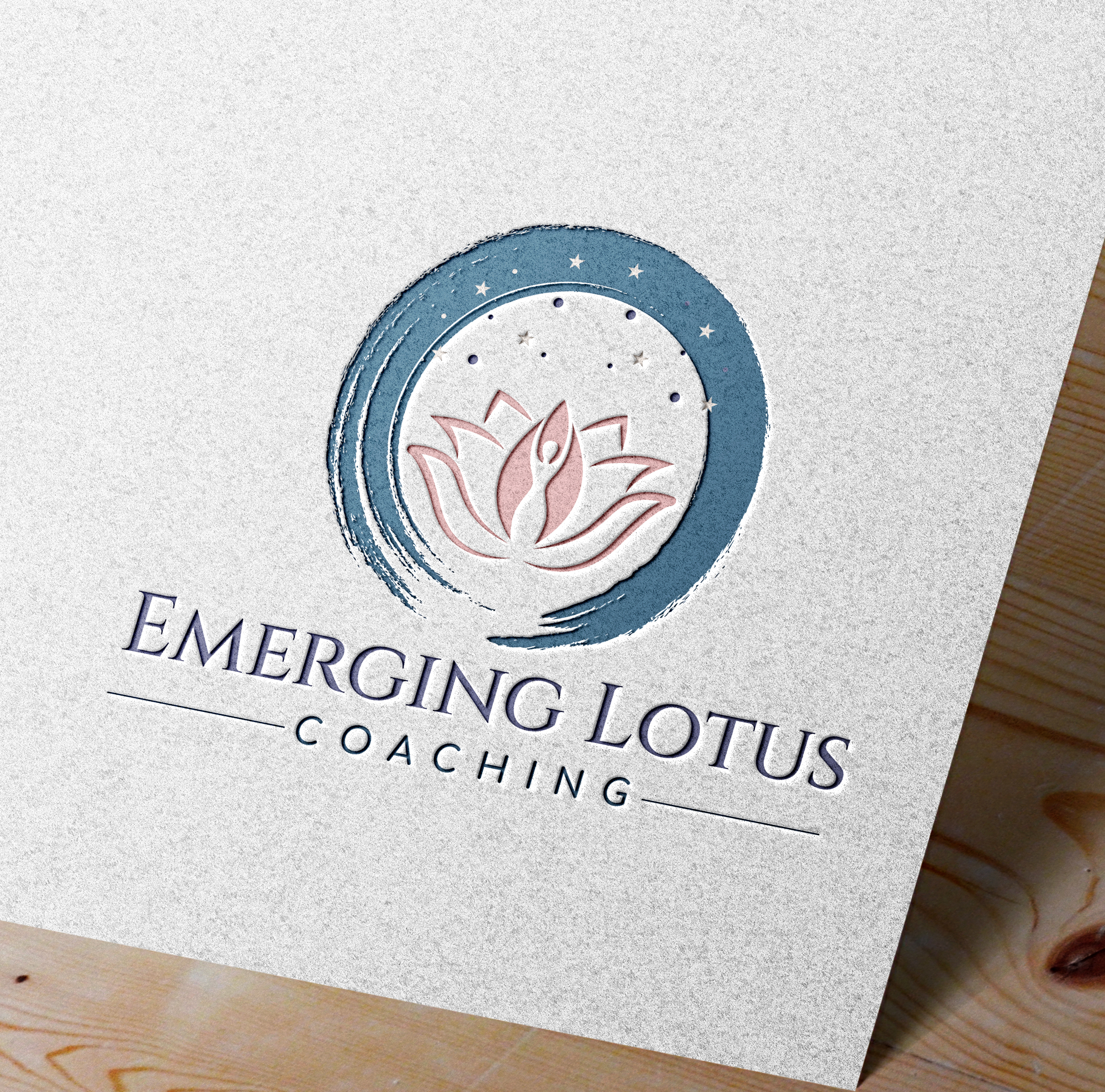 Logo Design by Aaaron for Emerging Lotus Coaching, LLC | Design #27977018