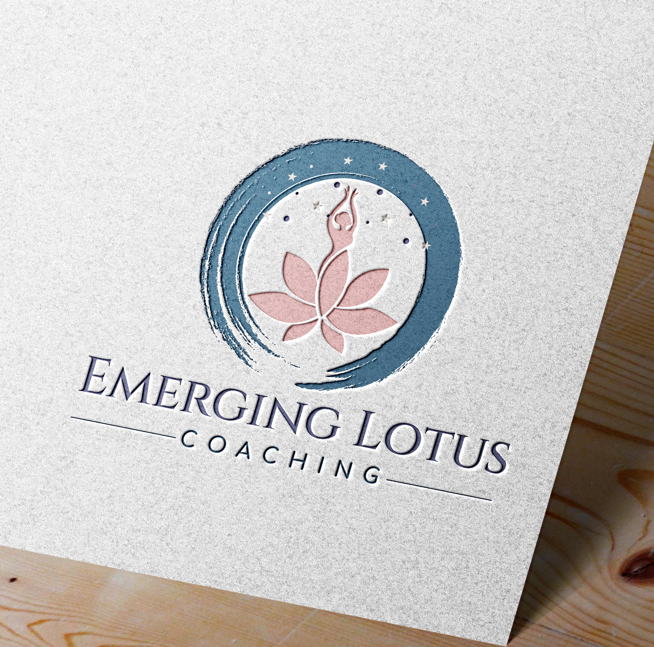 Diseño de Logo por Aaaron para Emerging Lotus Coaching, LLC | Diseño #27977020