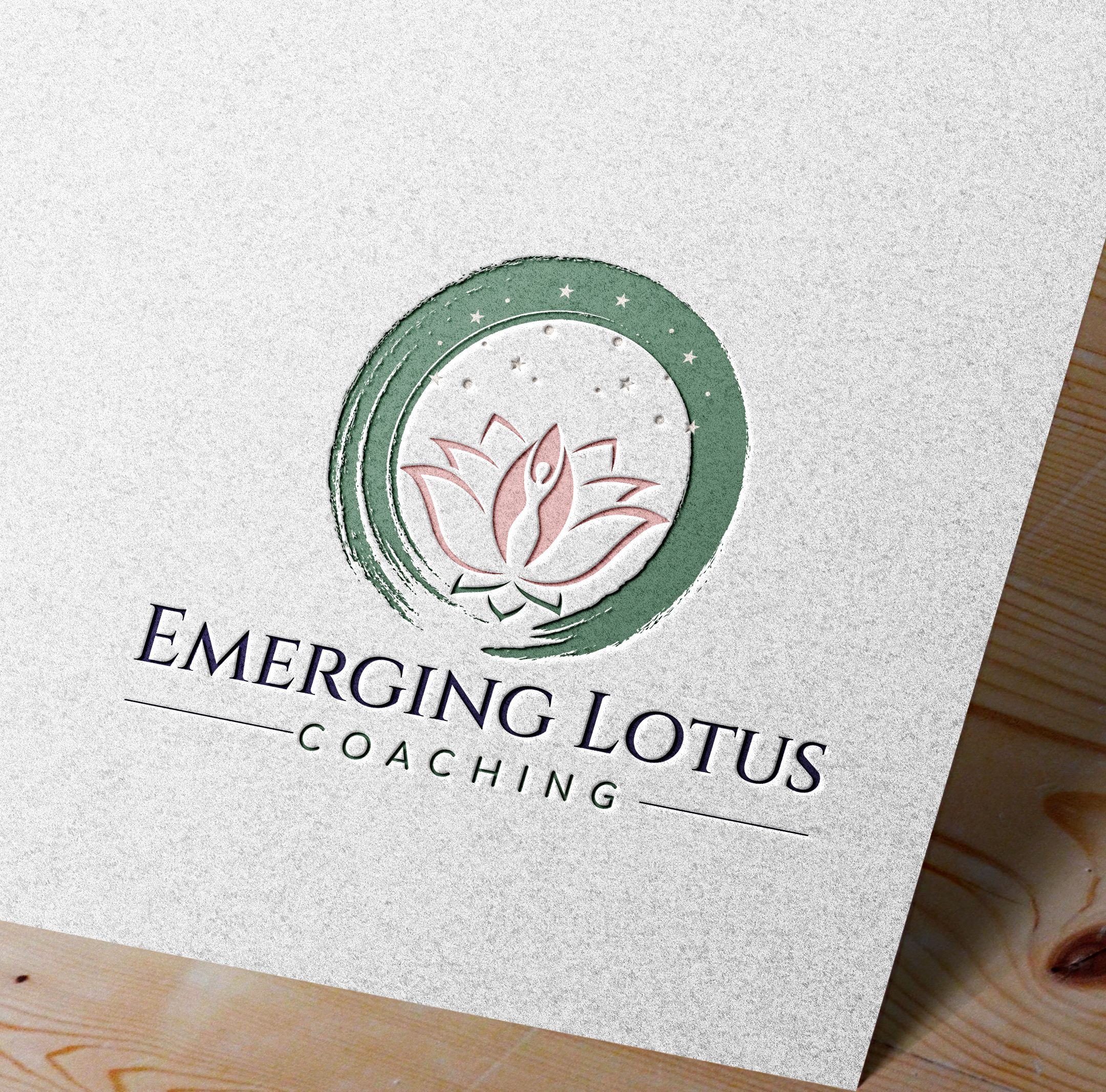 Diseño de Logo por Aaaron para Emerging Lotus Coaching, LLC | Diseño #28018667