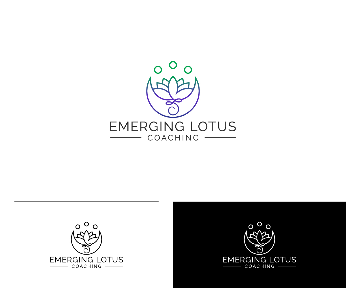 Logo Design by WahyuHMD for Emerging Lotus Coaching, LLC | Design #27966660