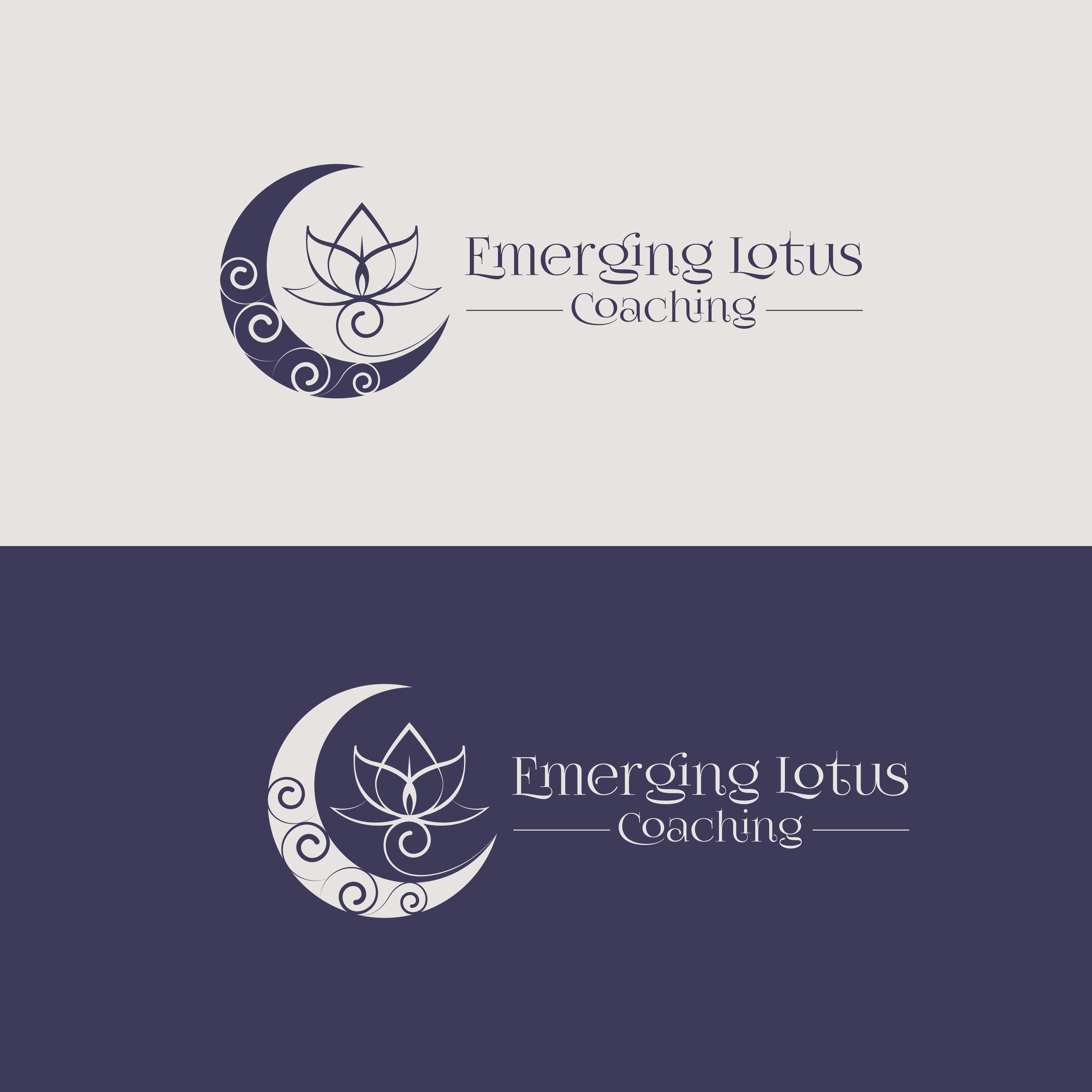 Logo Design by ArtisticQuest for Emerging Lotus Coaching, LLC | Design #27966280