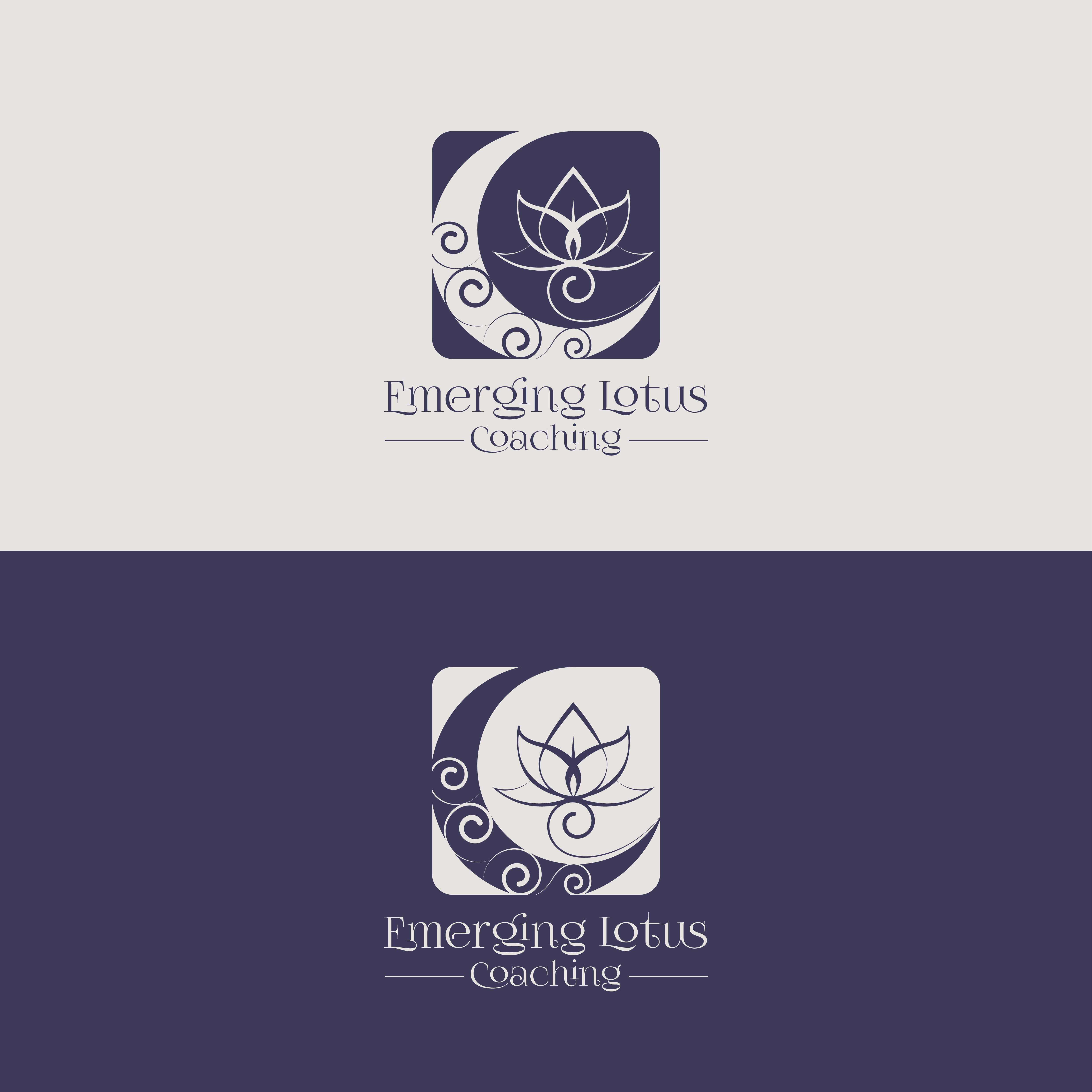 Logo Design by ArtisticQuest for Emerging Lotus Coaching, LLC | Design #27973608
