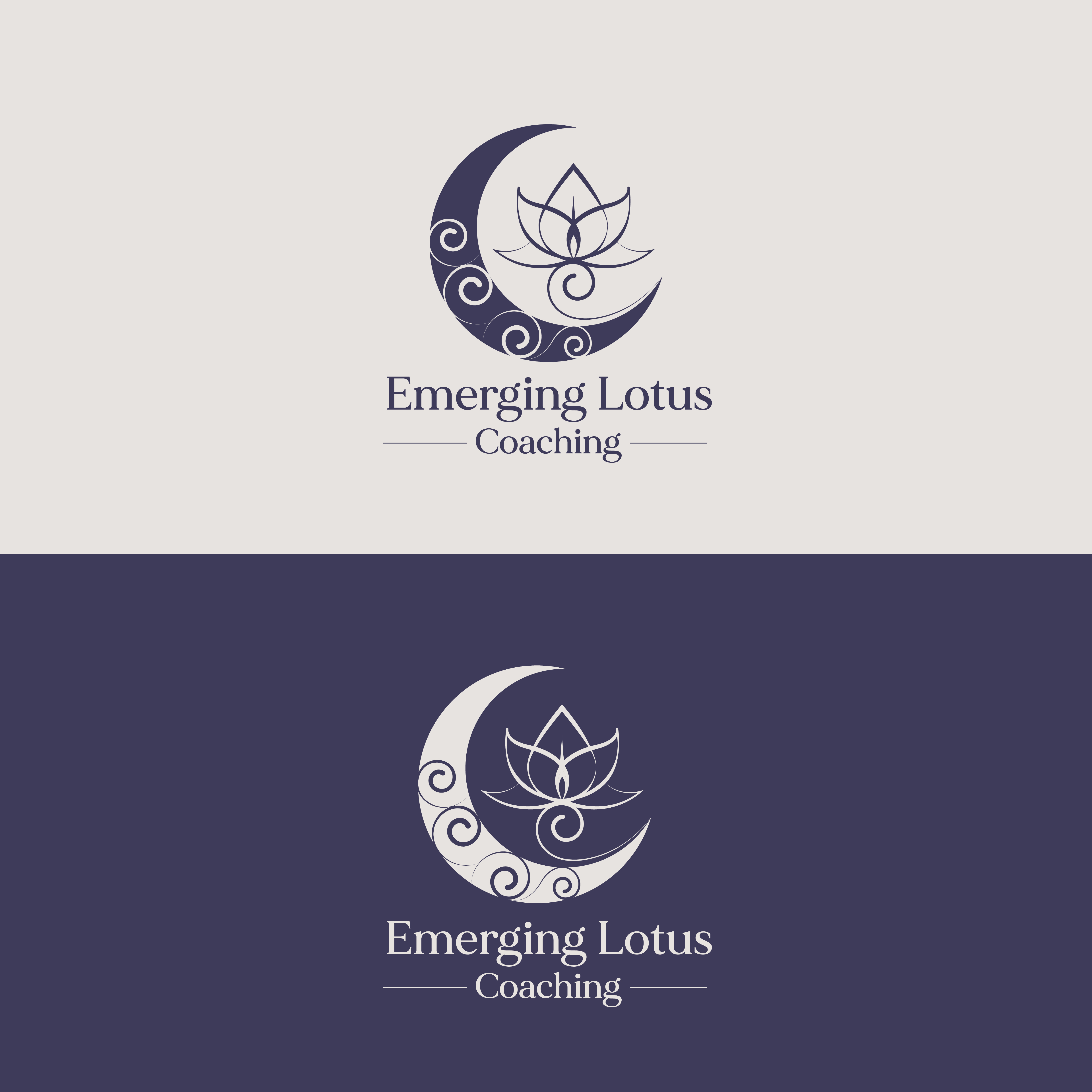 Logo Design by ArtisticQuest for Emerging Lotus Coaching, LLC | Design #28025767