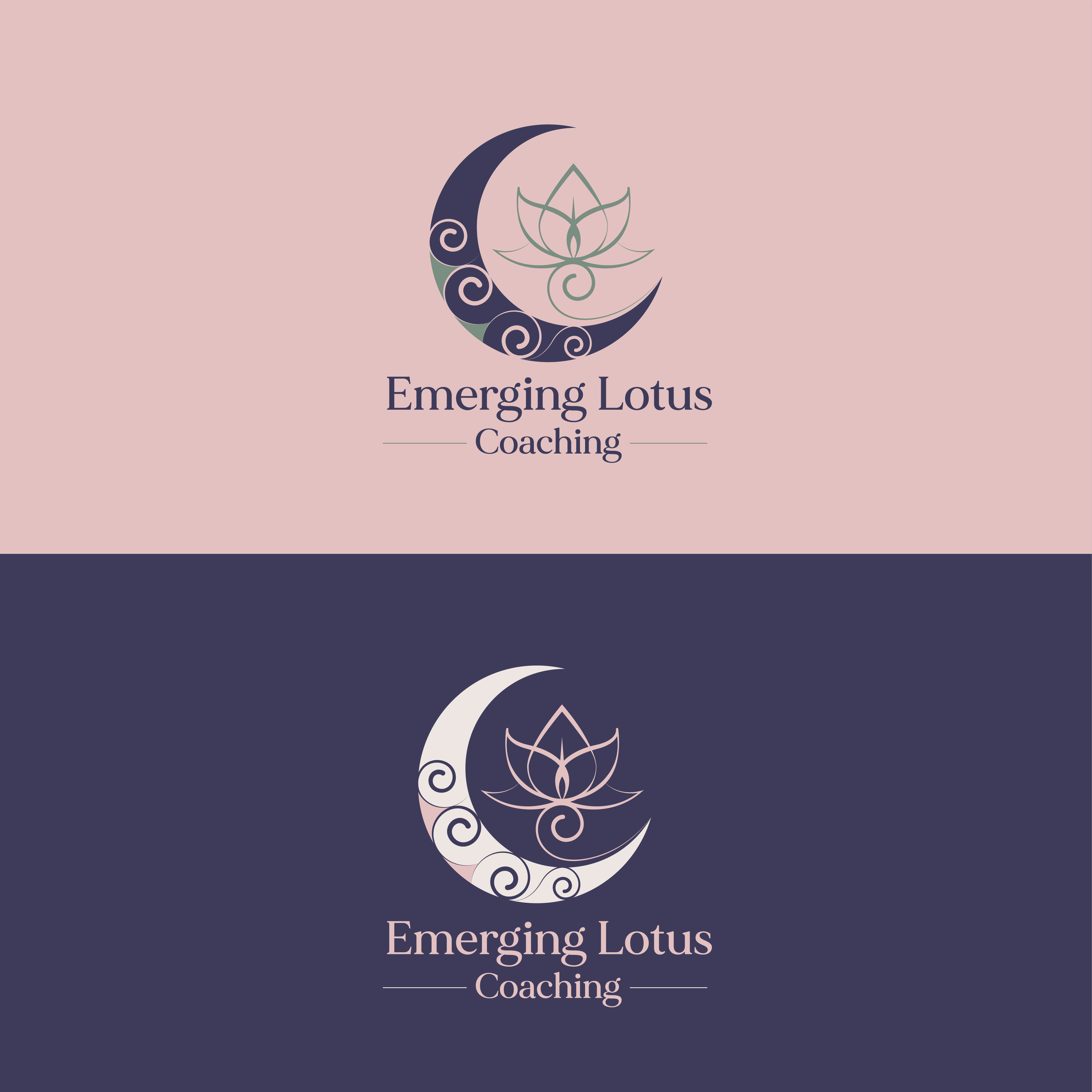 Logo Design by ArtisticQuest for Emerging Lotus Coaching, LLC | Design #28025777