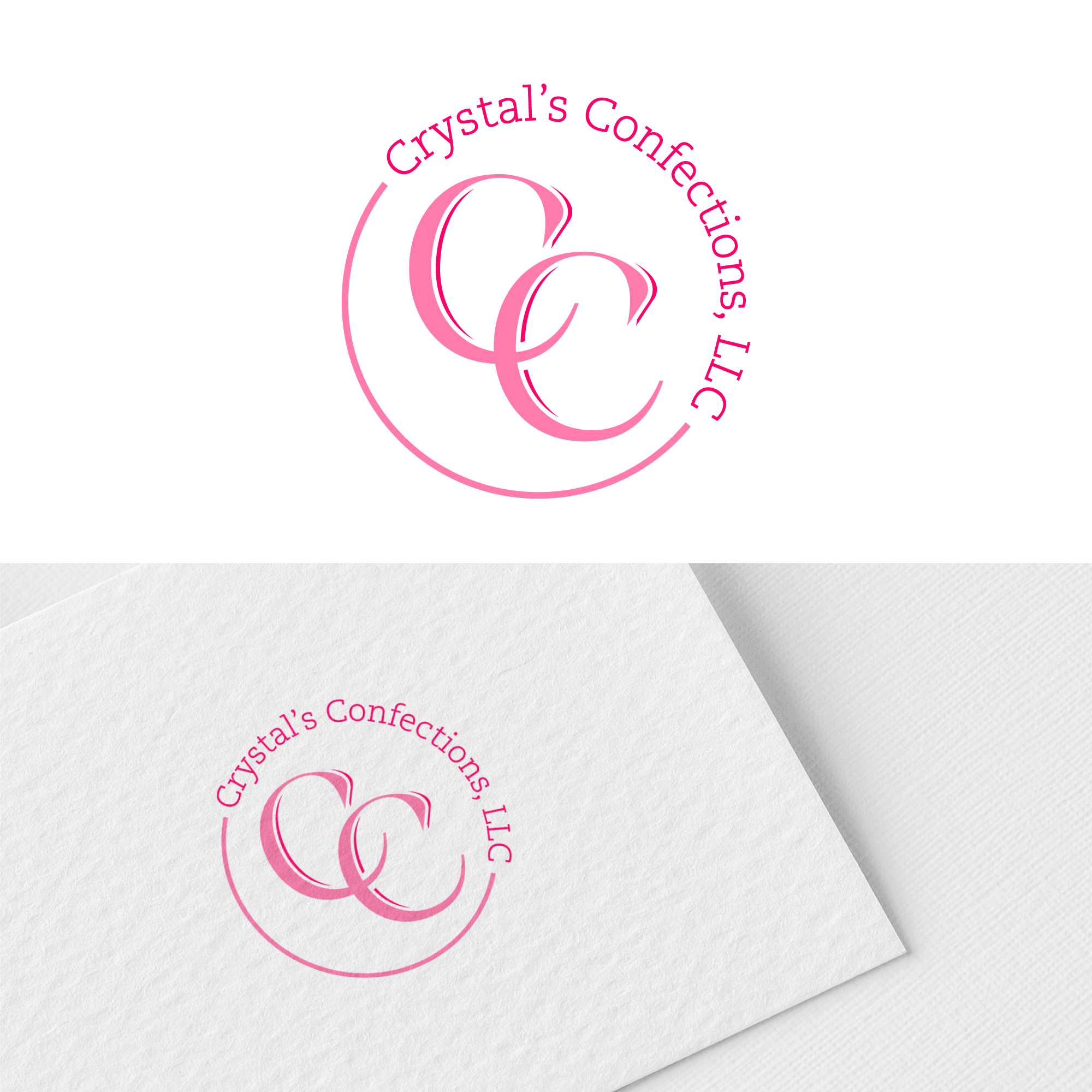 Logo Design by KENGZ for Crystal's Confectionery Creations LLC | Design #28002828