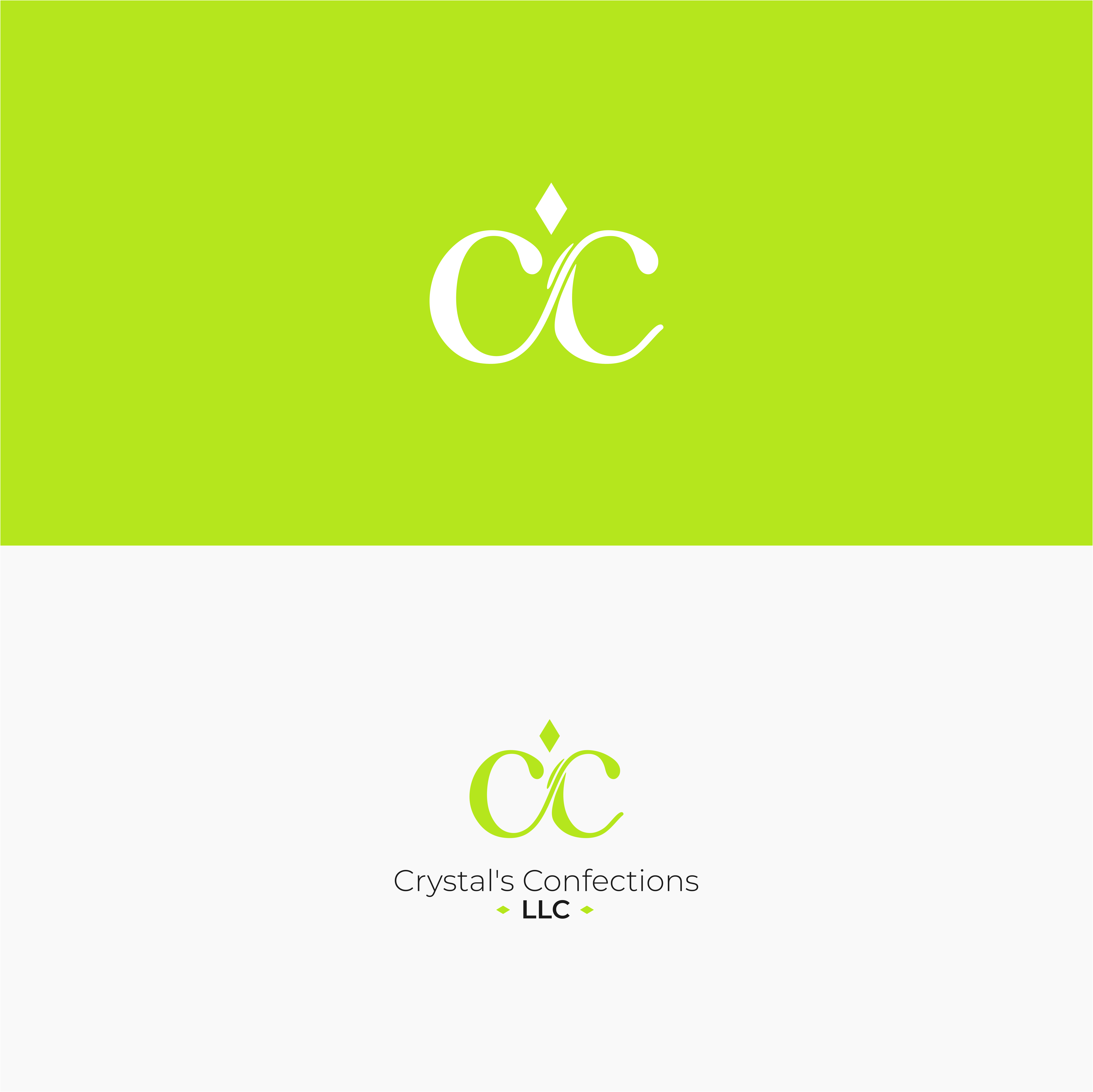Logo Design by Ota design for Crystal's Confectionery Creations LLC | Design #28000278