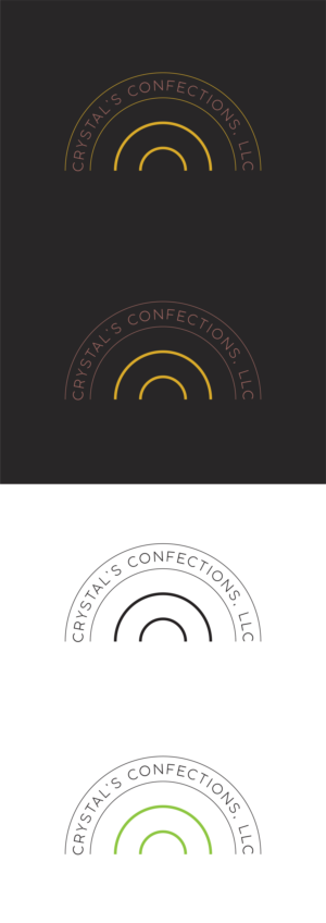 Logo Design by MM Studio for Crystal's Confectionery Creations LLC | Design: #28001826