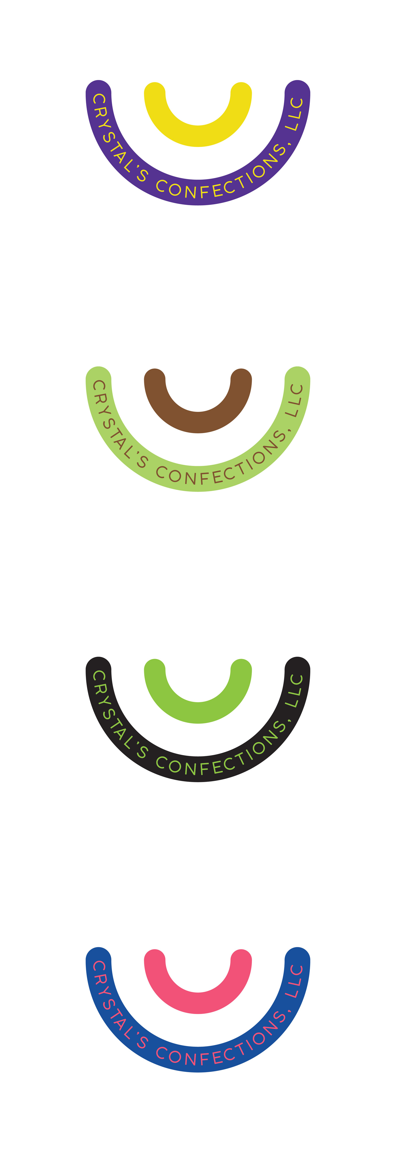 Logo Design by MM Studio for Crystal's Confectionery Creations LLC | Design #28001827