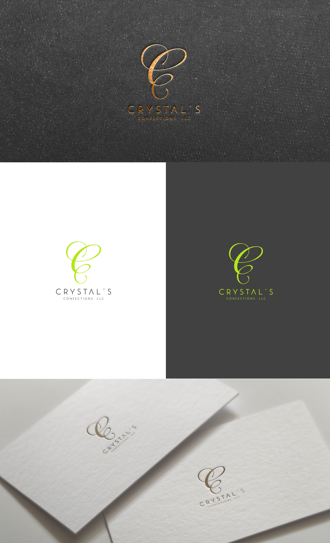 Logo Design by GLDesigns for Crystal's Confectionery Creations LLC | Design #27966583