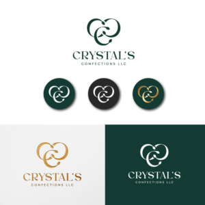 Logo Design by Amethystica for Crystal's Confectionery Creations LLC | Design: #27988529