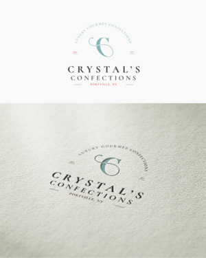 Logo Design by IMilenovic for Crystal's Confectionery Creations LLC | Design: #27966131