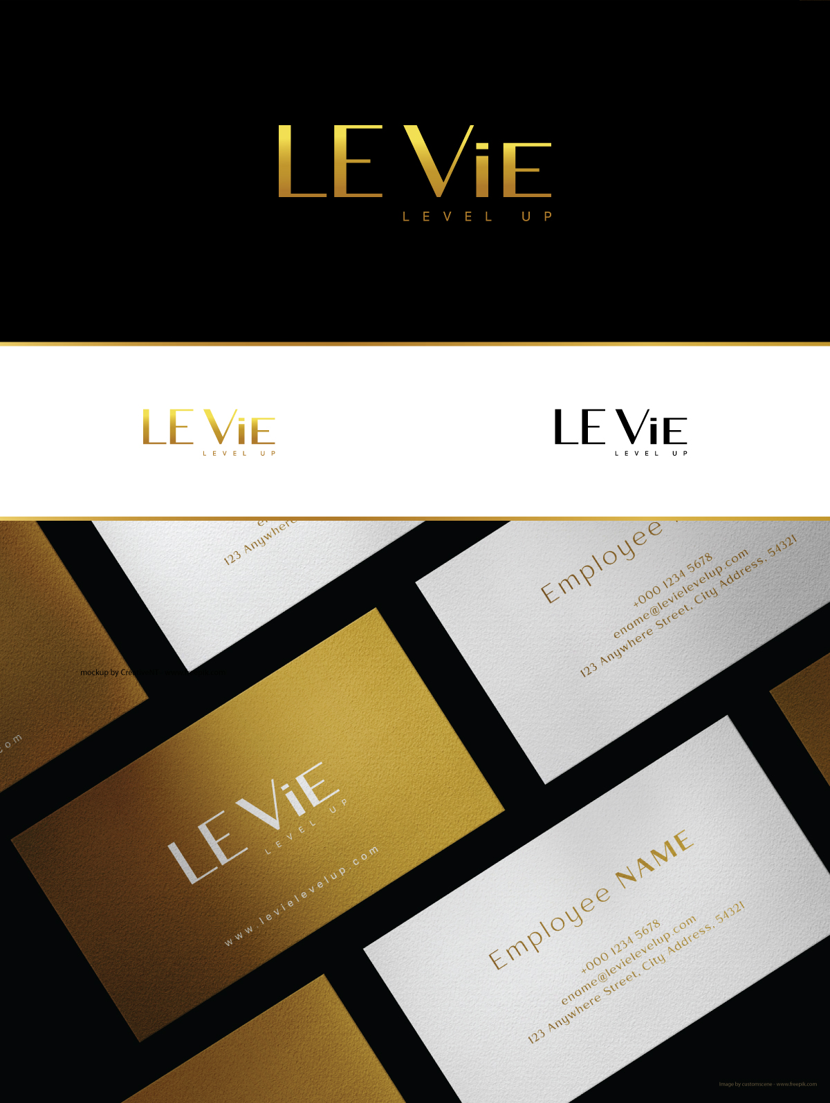 Logo Design by Lilie for LE Vie | Design #27972105