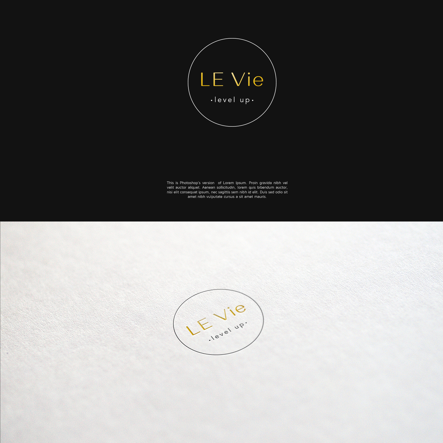 Logo Design by lorixart for LE Vie | Design #28003562