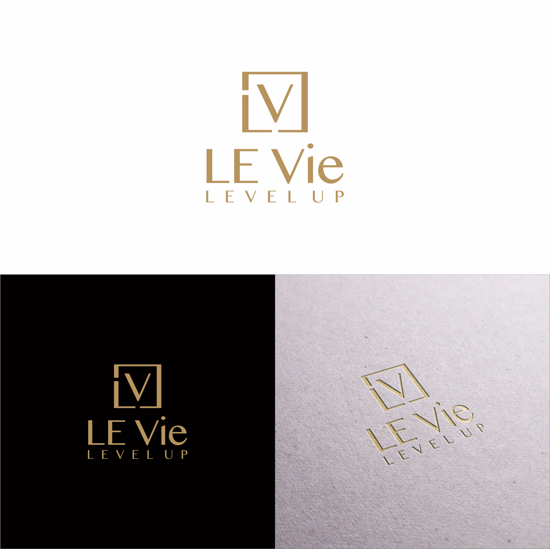 Logo Design by achil78 for LE Vie | Design #27989760