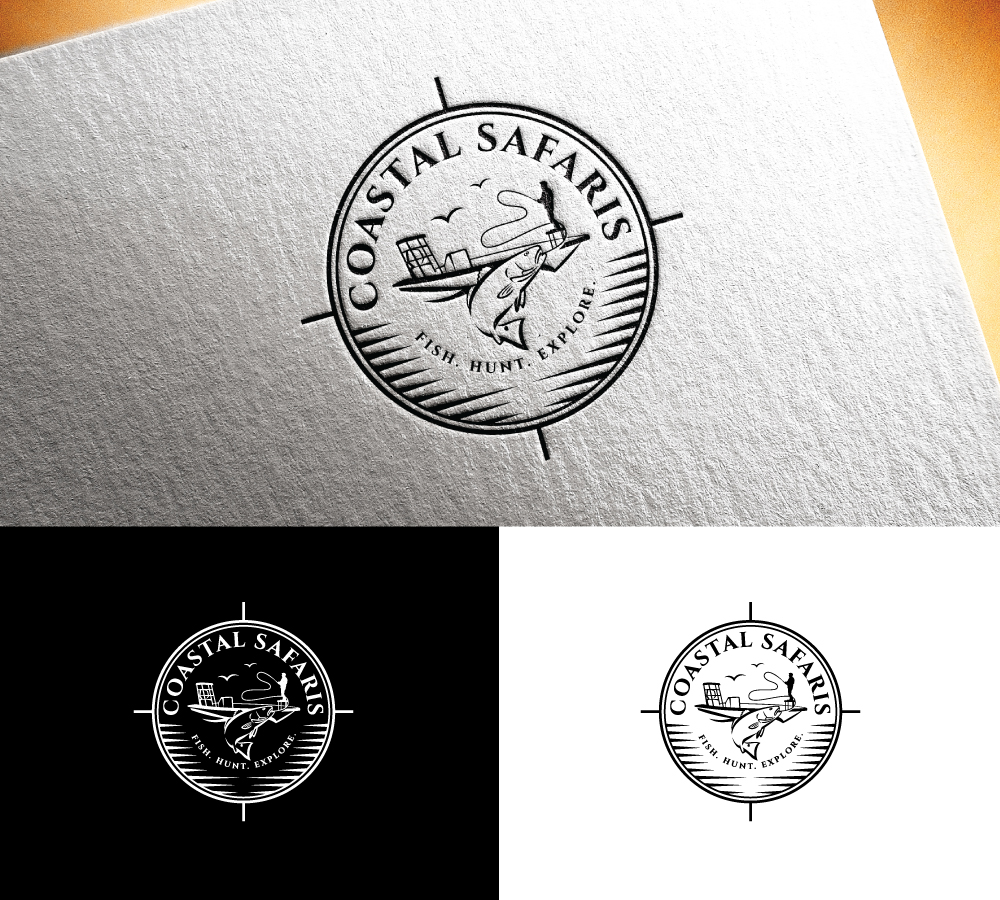 Logo Design by step forward 2 for Coastal Safaris | Design #27975400