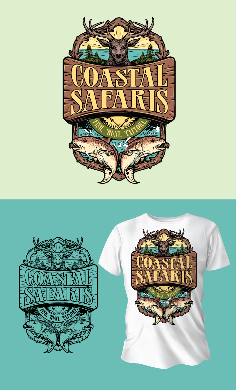 Logo Design by ally designs for Coastal Safaris | Design #27989939