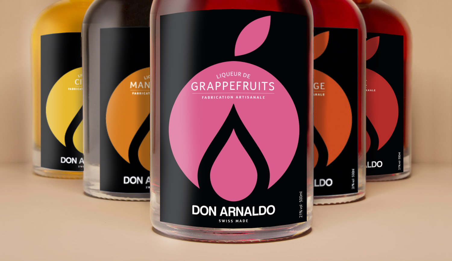 Label Design by Frauke 2 for DON ARNALDO | Design #27995163