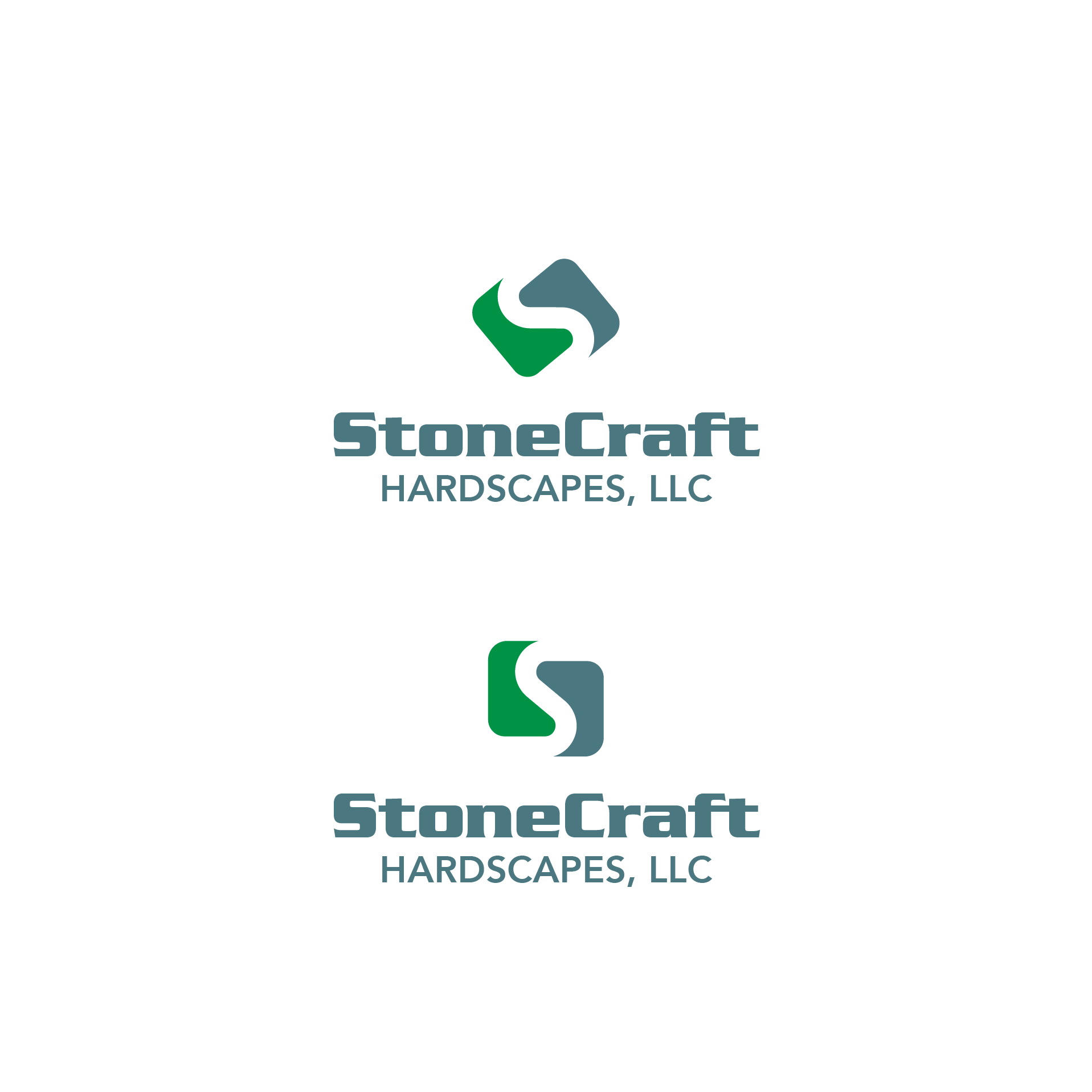 Logo Design by  geomateo for StoneCraft Hardscapes | Design #28001511