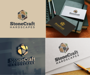 Logo Design by dennisdesigns for StoneCraft Hardscapes | Design: #27970292