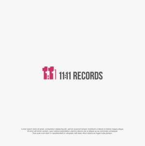 Logo Design by R!CKY for 11:11 Records | Design #27996661