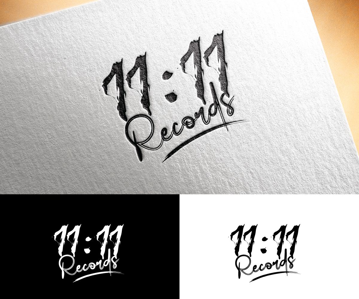Logo Design by step forward 2 for 11:11 Records | Design #27968498